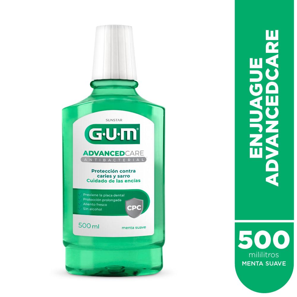 GUM Enj Buc Antibacterial Menta Suave