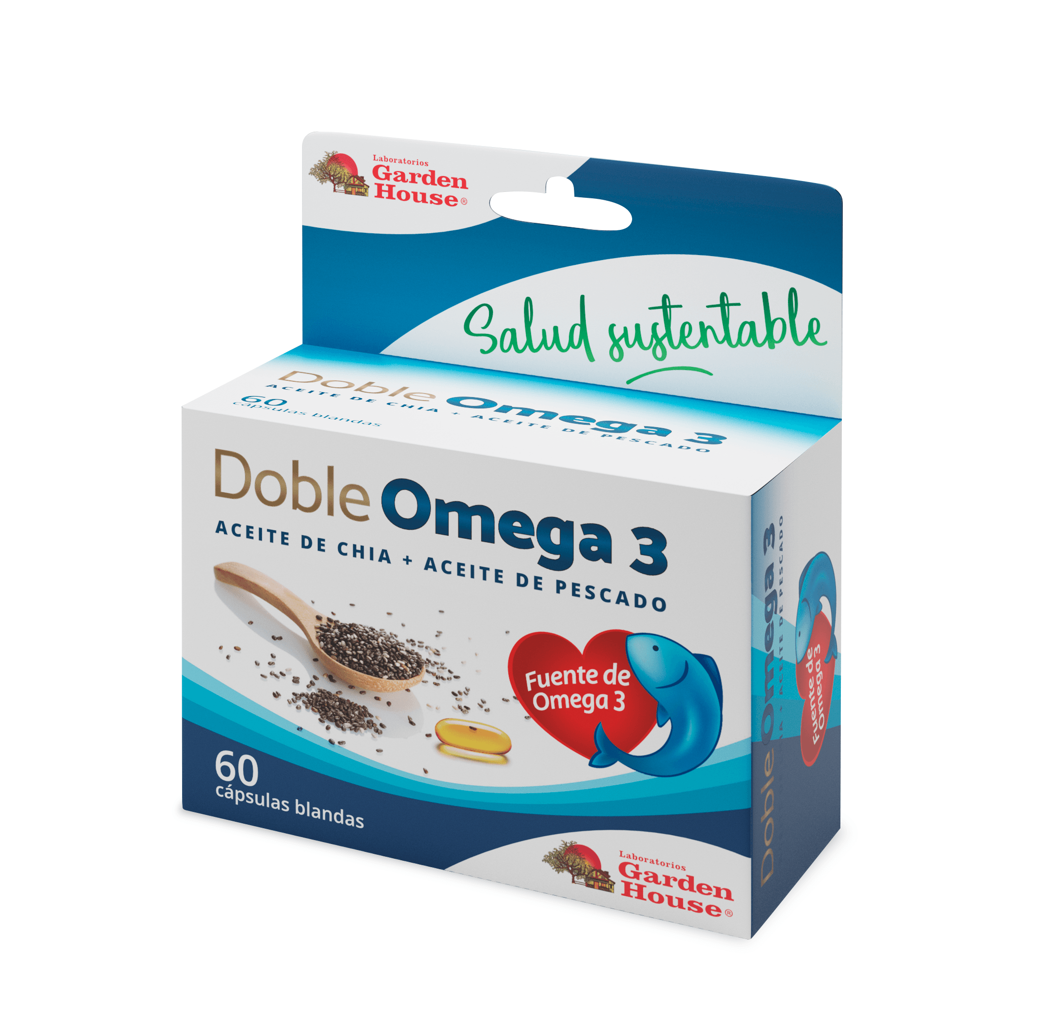 Doble Omega 3 Garden House Cap