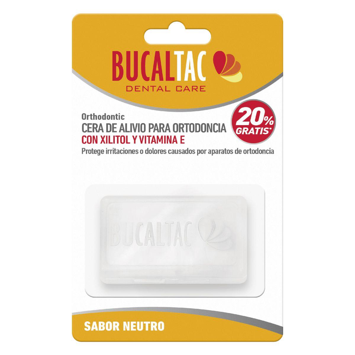 Bucal-Tac Cera P-Ortod.Sin Sabor