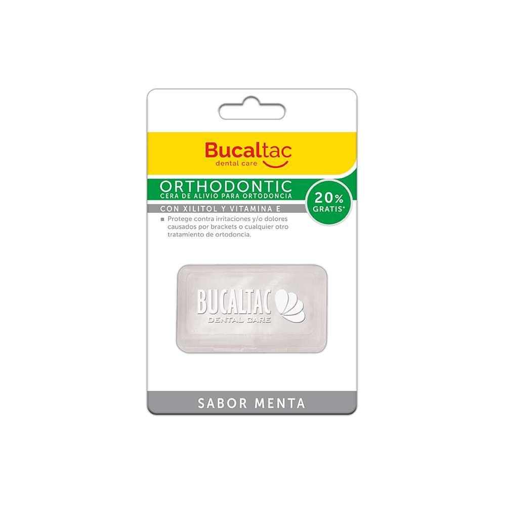 Bucal-Tac Cera P-Ortod.Sabor Menta