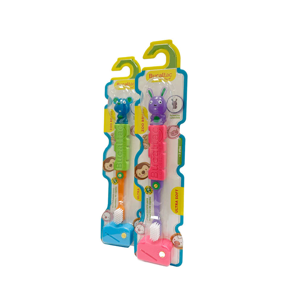 Bucal-Tac Cepillo C-Cap Zoo Brush Niños