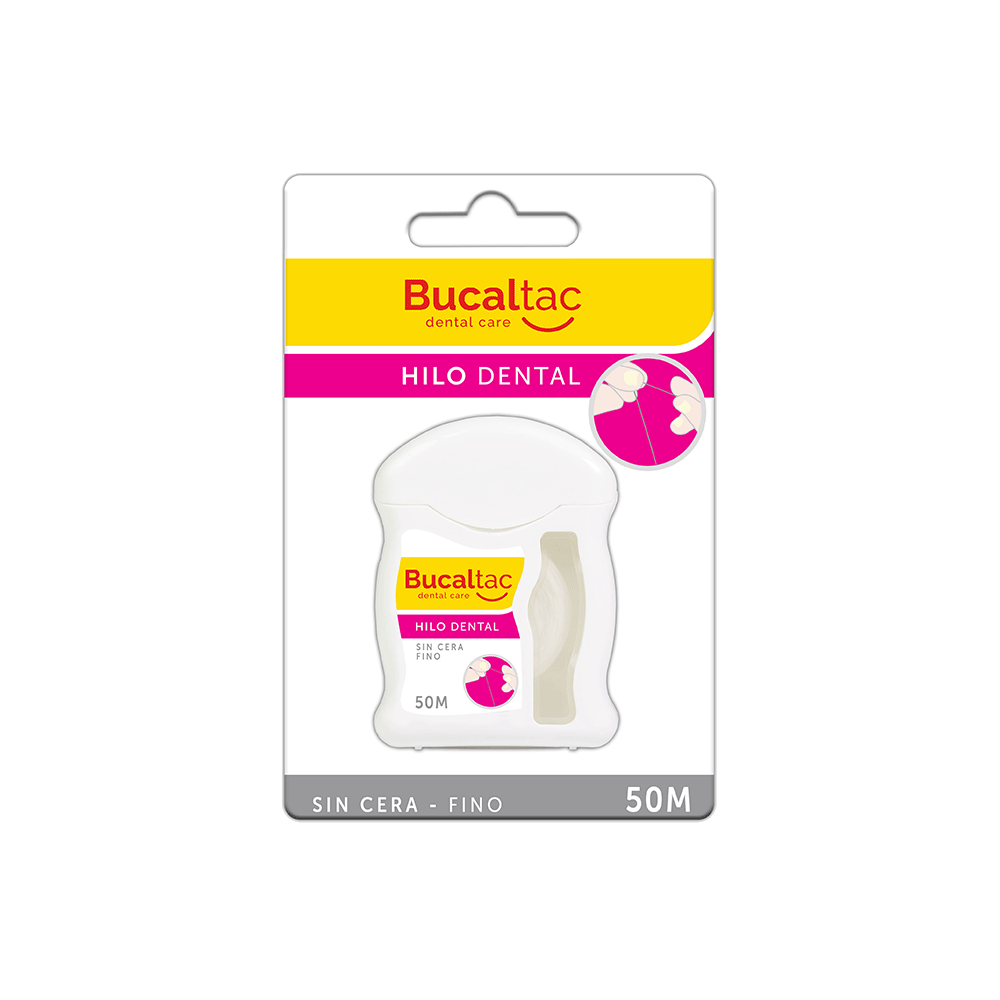 Bucal-Tac Hilo Dental sin Cera Fino X50M