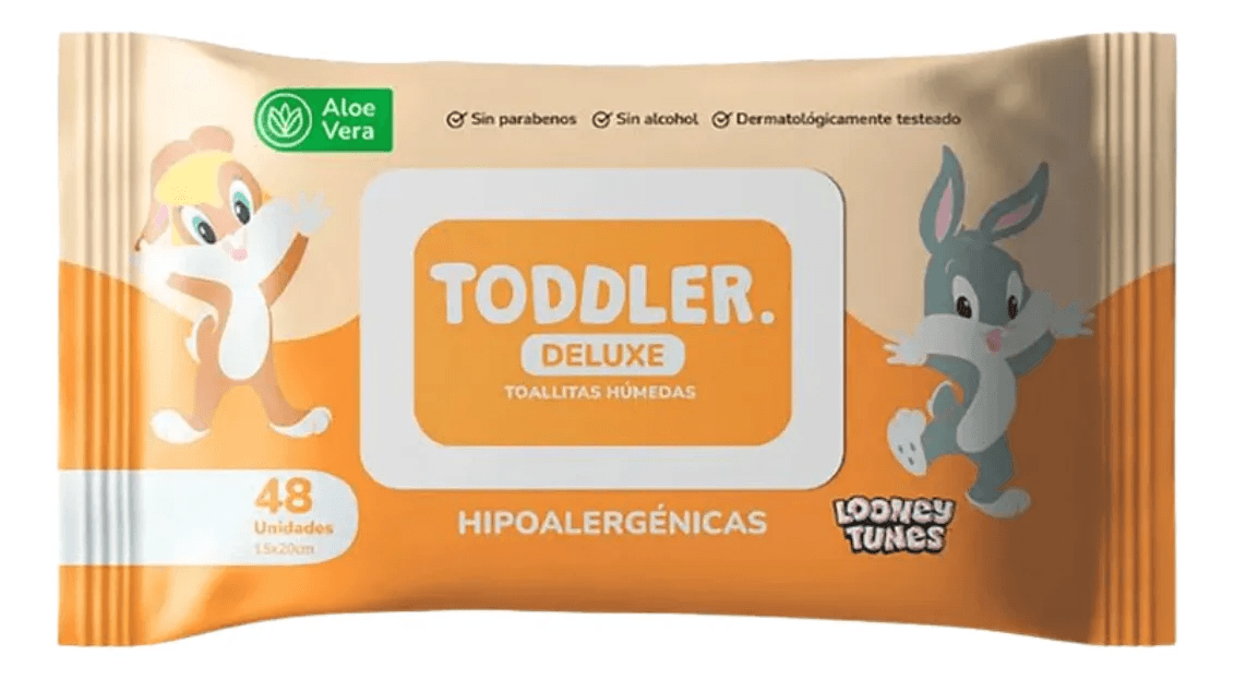 Toddler Toallitas Humedas Aloe V