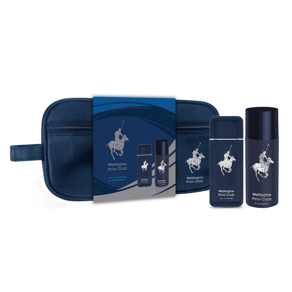 Wellington Polo Club Azul Neceser (Edpx60 Ml+Deo)