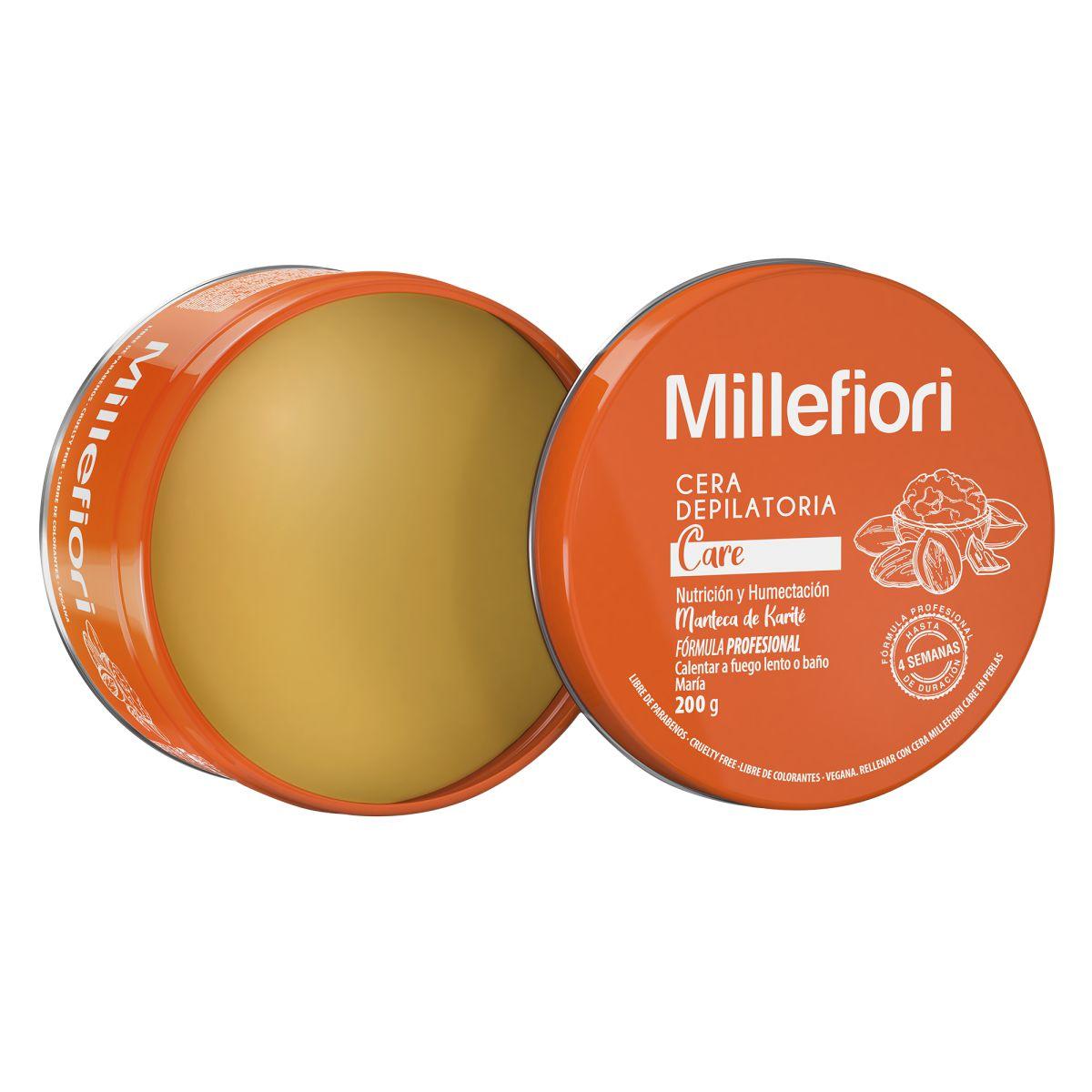 Millefiori Cera Depil Tarro Care