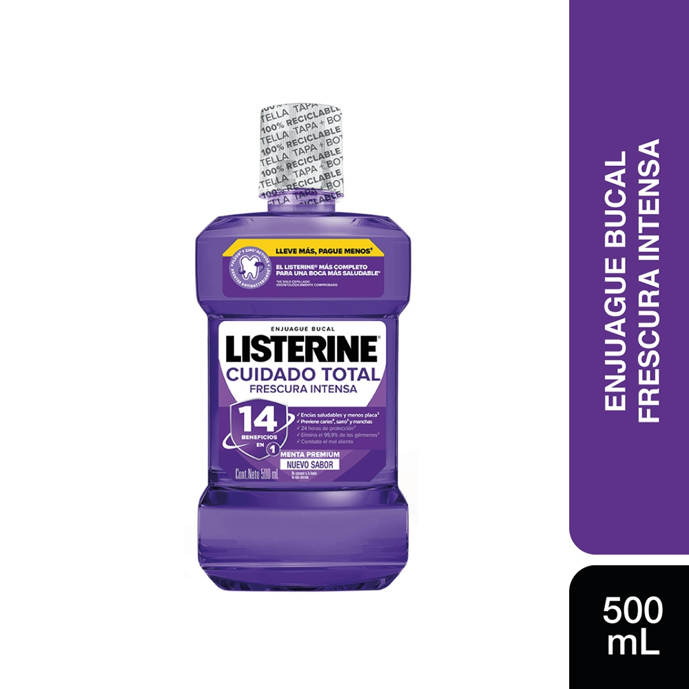 Listerine Cuid Total Enj Bucal