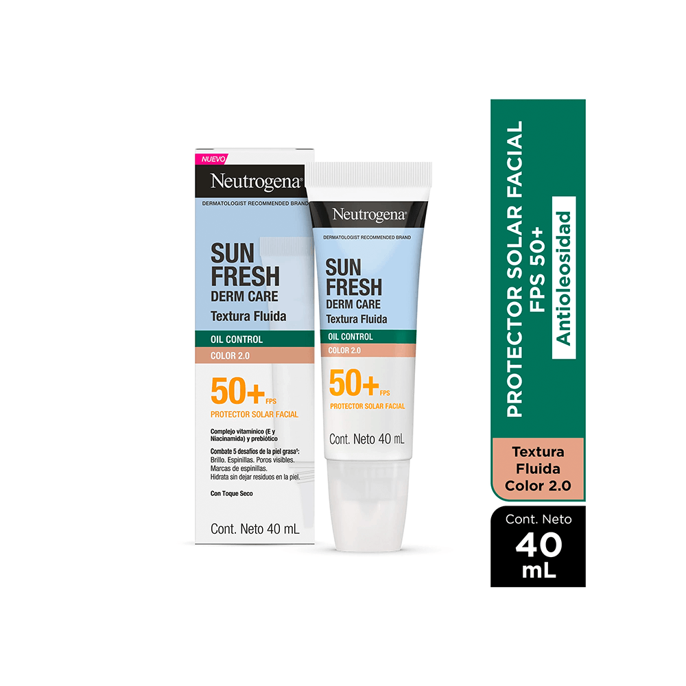 Neutrogena Sun Fresh Hydro Boost Oil Control Fps50+ Medio