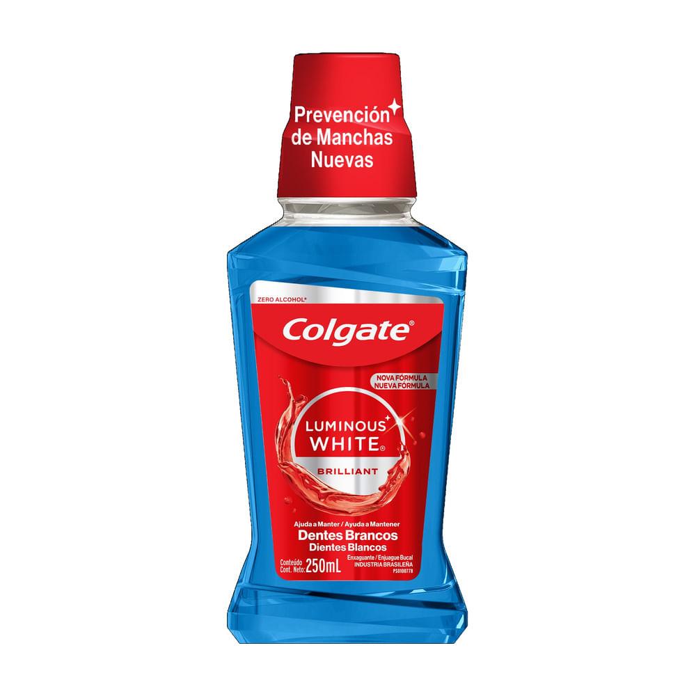 Colgate Enj Buc Luminous White