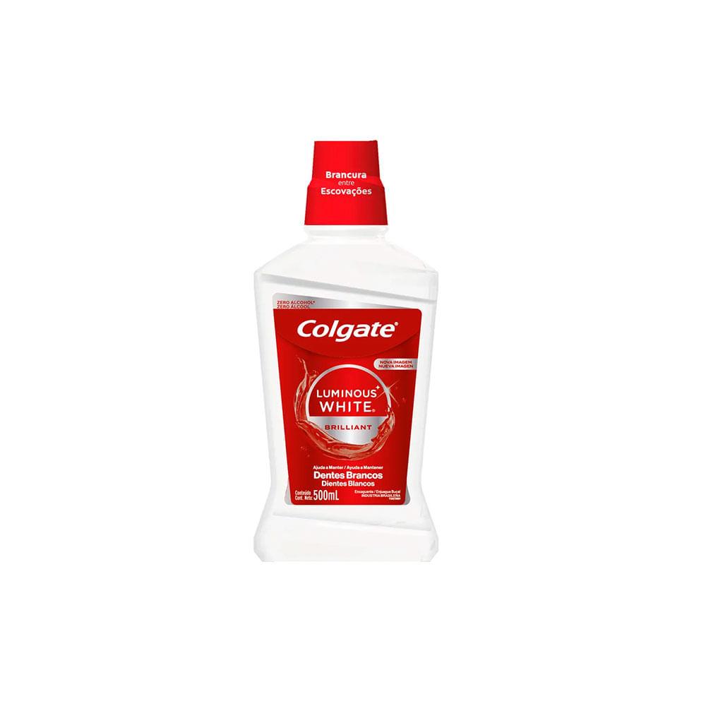 Colgate Enj Bucal Luminous White