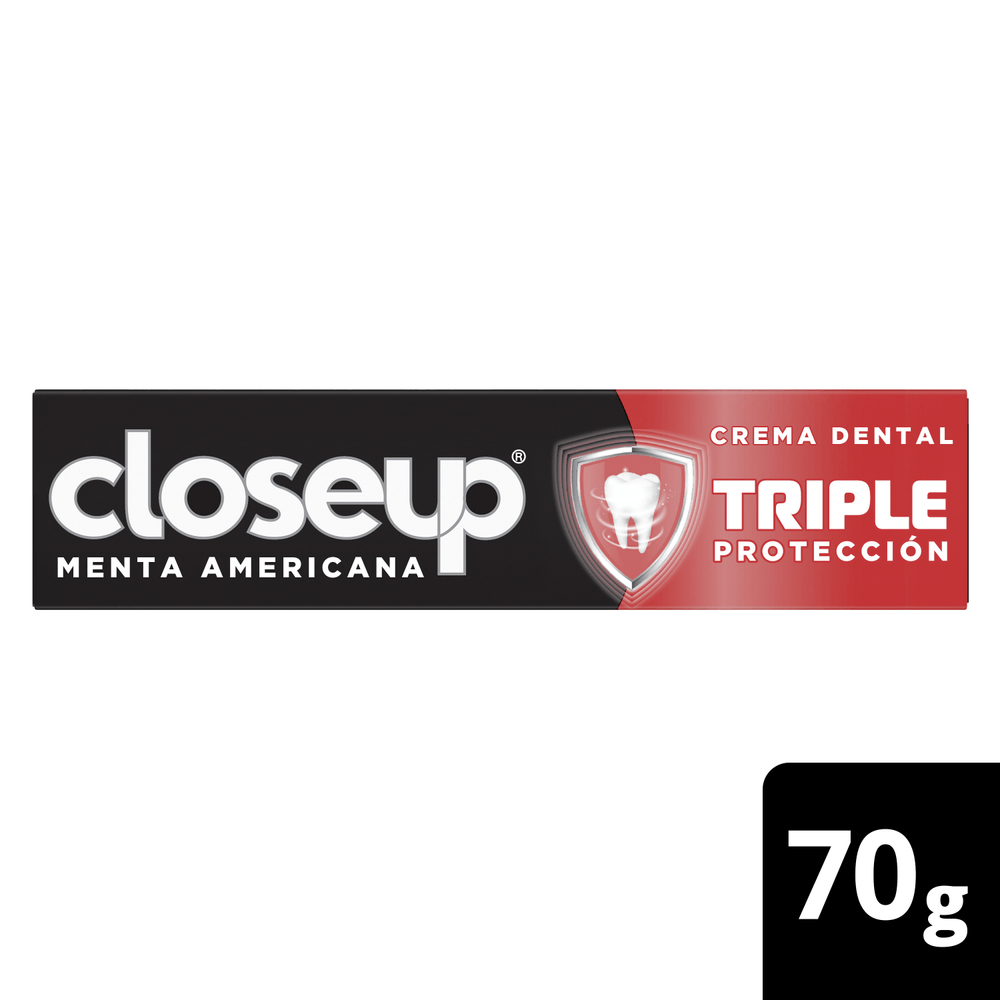 Closeup Crema Dental Menta Americana