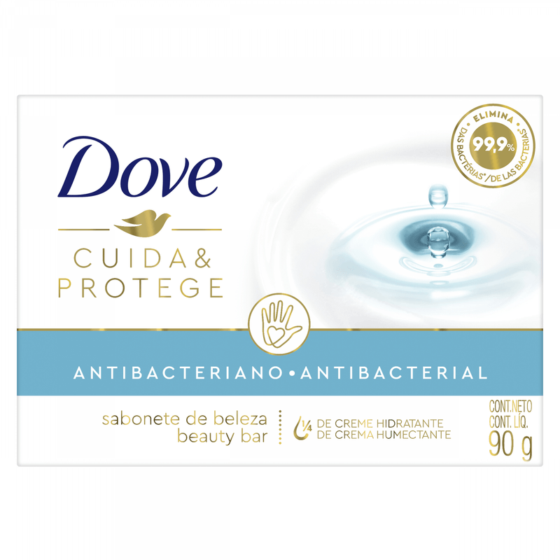 Dove Jabón Cuida y Protege Antibac