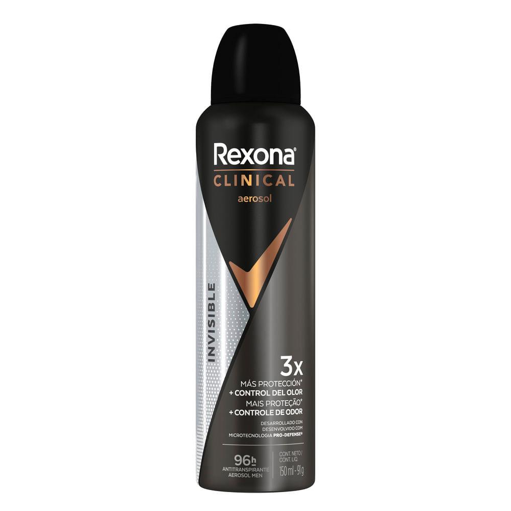Rexona Aerosol Ant Clinical Invisible Men 96HS