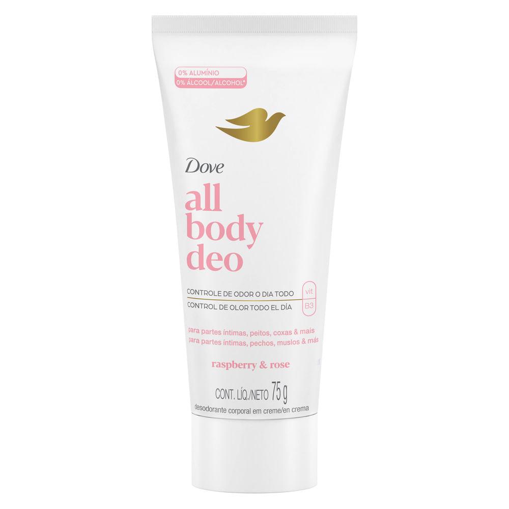 Dove All Body Desodorante Cream Raspber y Rose