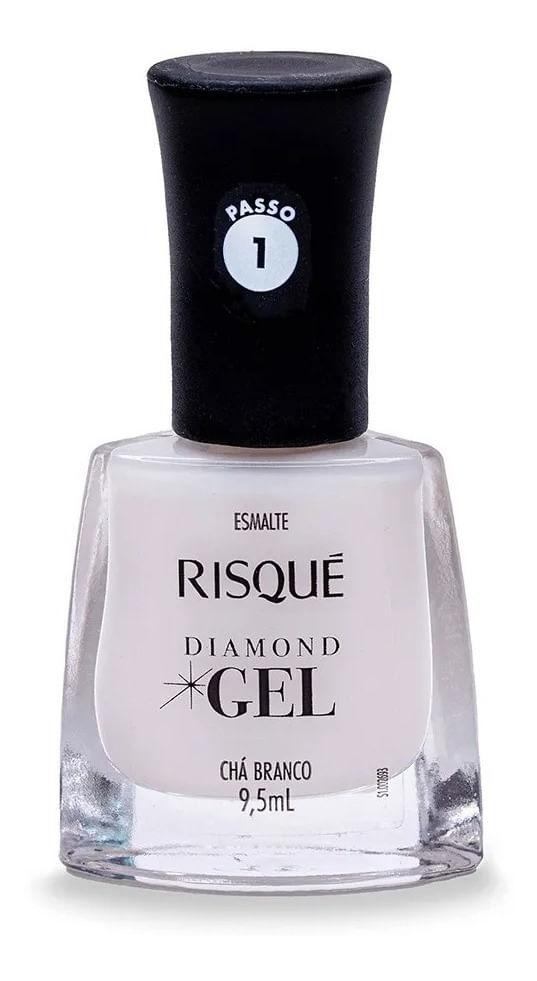 Risque Esmalte Cha Branco Linea Gel