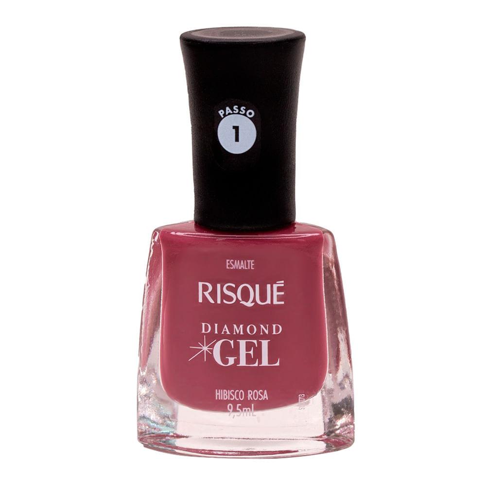 Risque Esmalte Hibisco Rosa Linea Gel