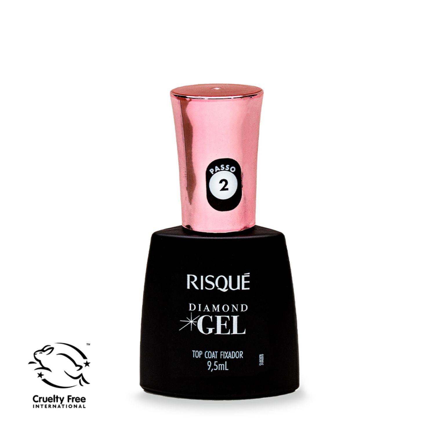 Risque Esmalte Top Coat Fijador Linea Gel