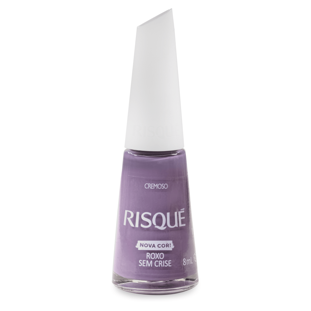 Risque Esmalte Cremoso Roxo Sem Crise