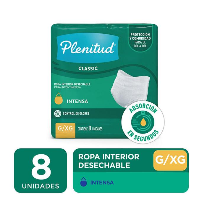 Plenitud Classic Ropa Interior Intensa G/Xg