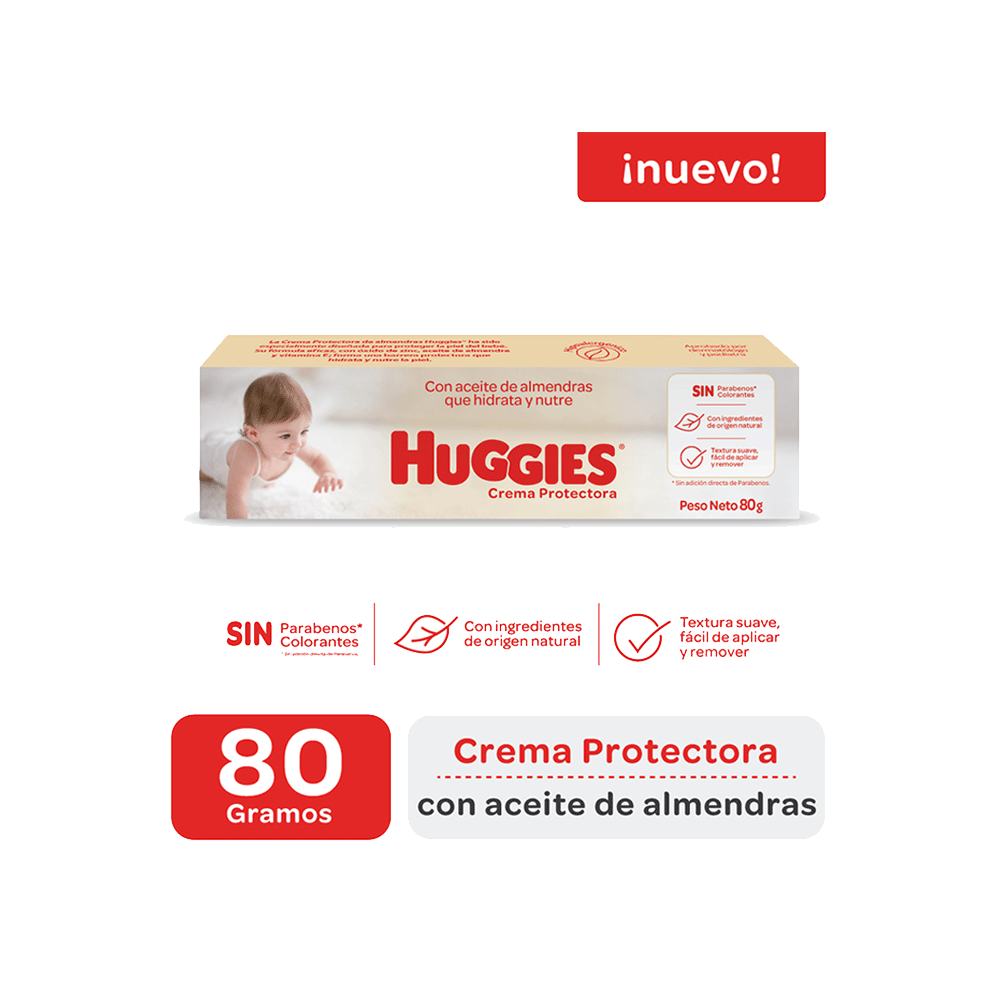 Huggies Crema Protectora C/Acei de Almendras