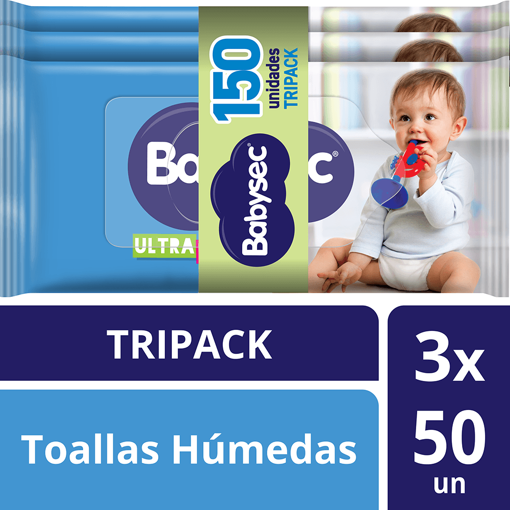 Babysec Ultra Fresh 3x50 un