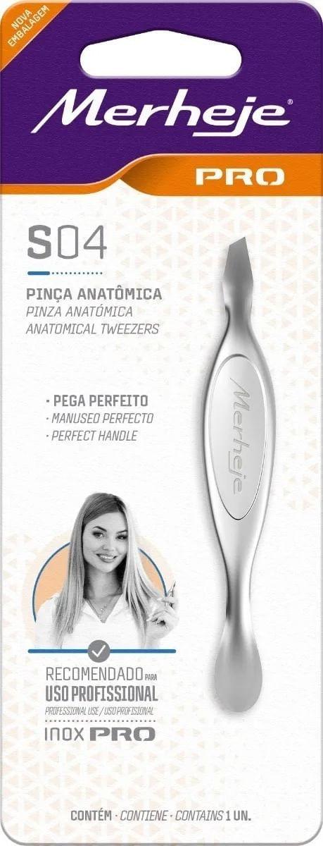 Merheje Professional Pinza Depilatoria Anatómica S04