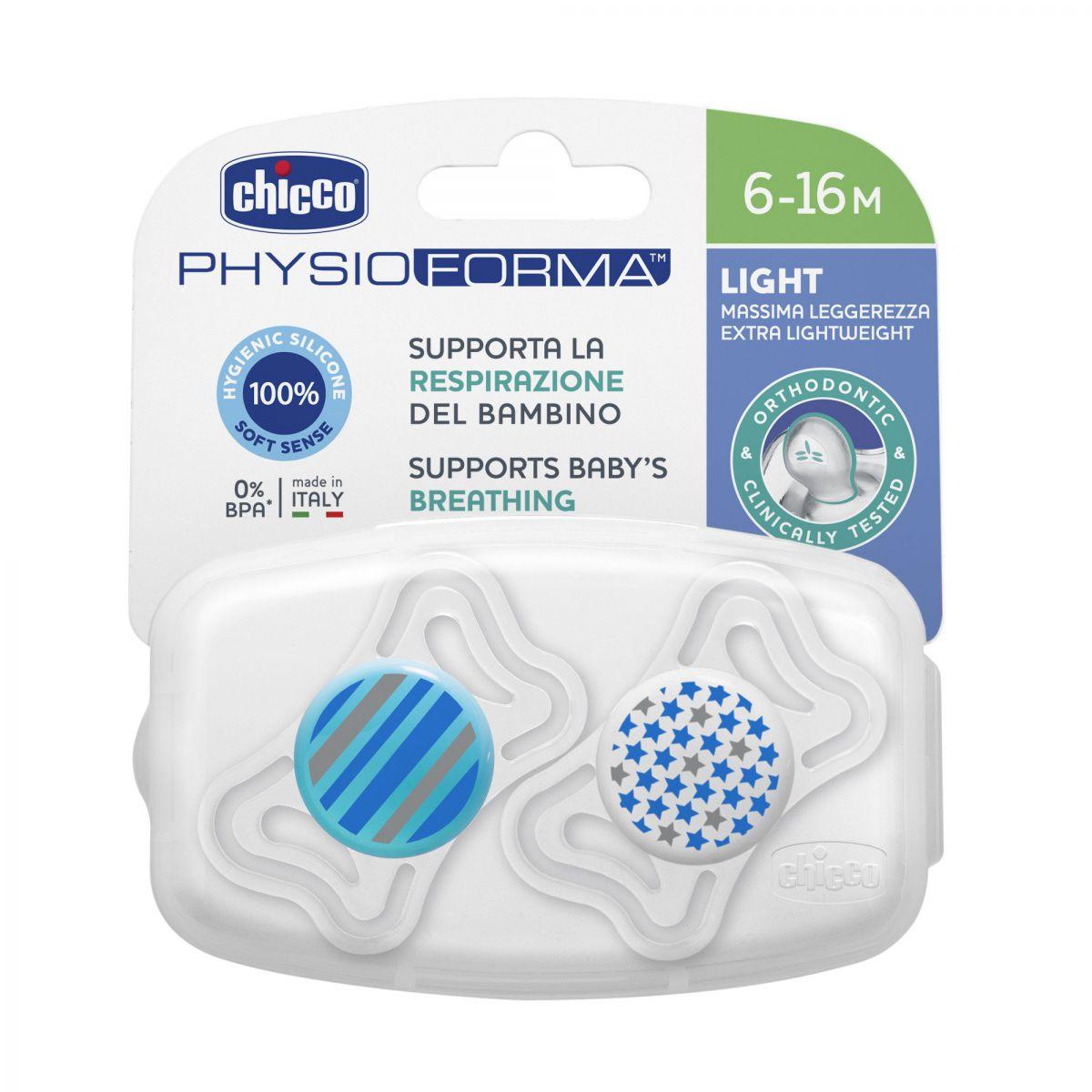 Chicco Chupete Physio Light Nene 6-16M