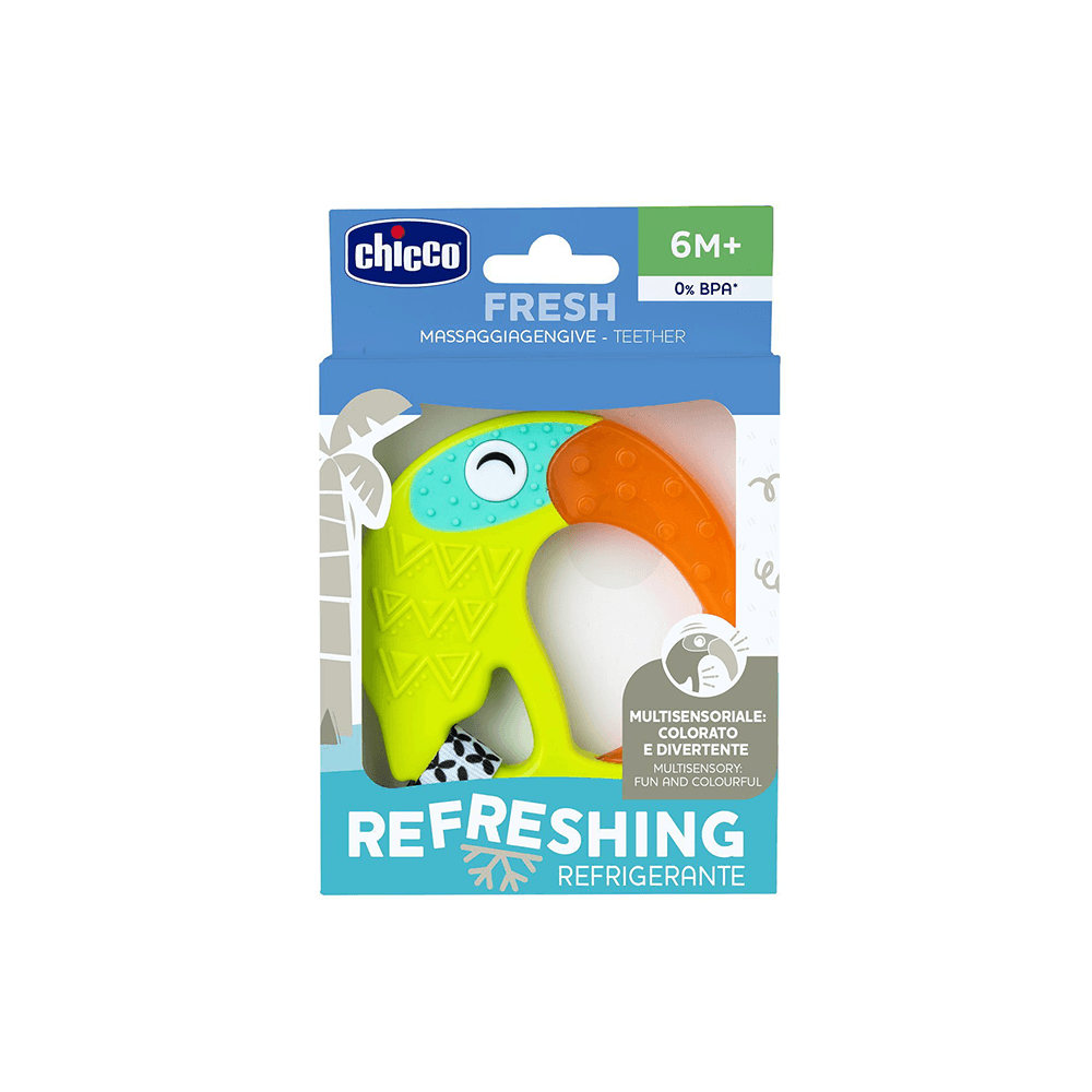 Chicco Mordillo Fresh Funny 6M+ Tucan