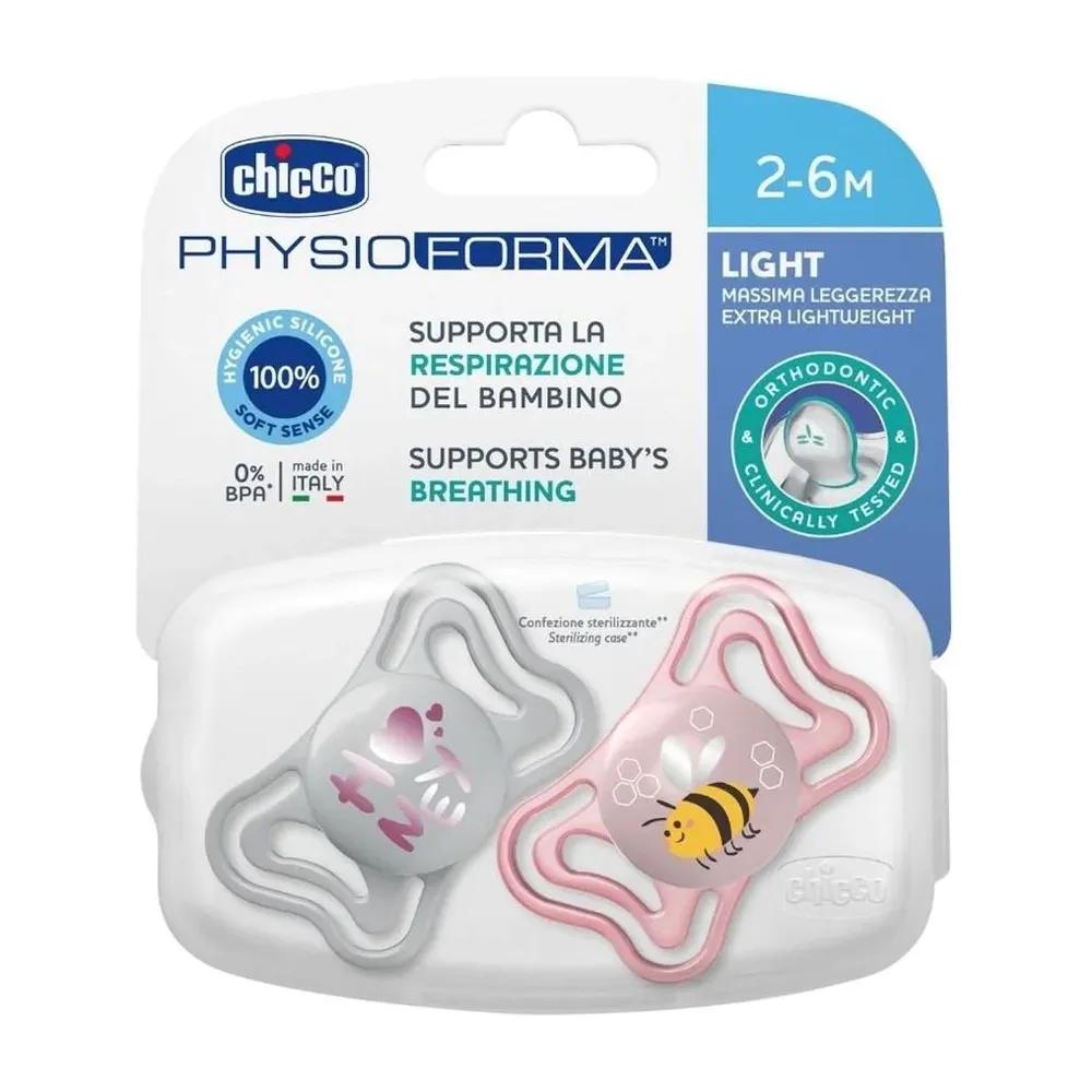 Chicco Chupete Physio Light Nena 2-6M