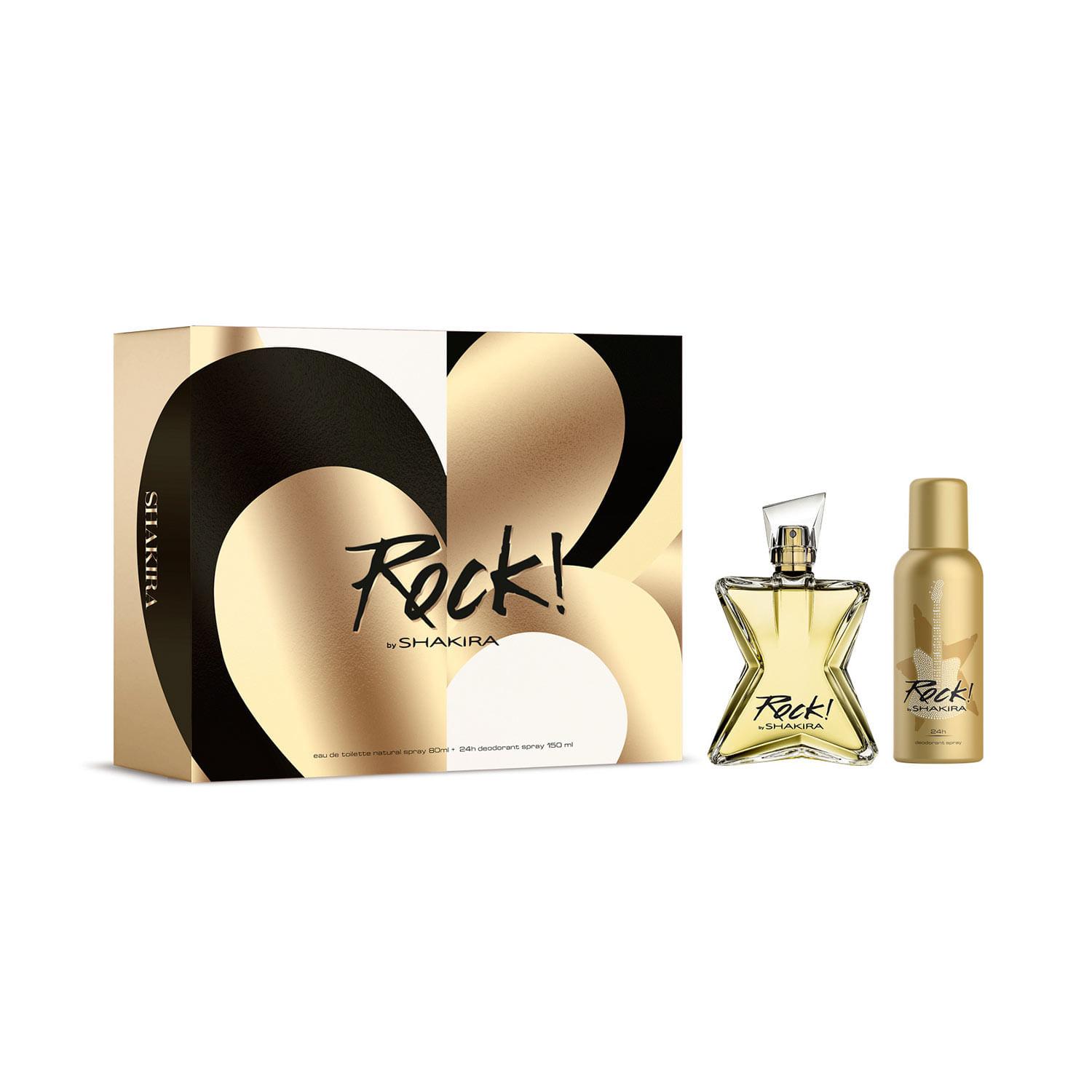 Shakira Rock EDT C-Vap X 80 Ml+Deo X150 Ml(Estuche)