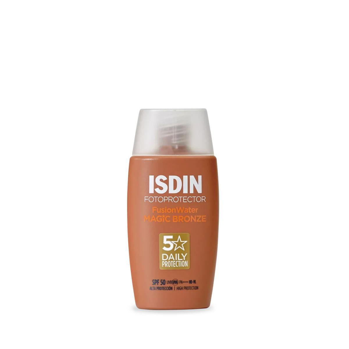 Fotoprotec Isdin F50 Fusion Water Magic Color Bronce