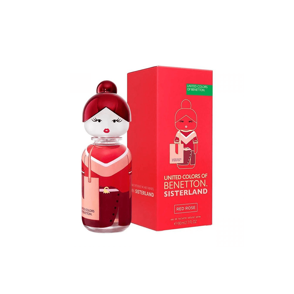 Benetton U.C. Sisterland Red Rose EDT