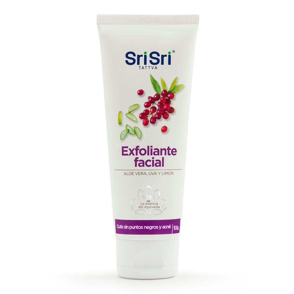 Sri Sri Exfoliante Facial Aloe V 100 Cre